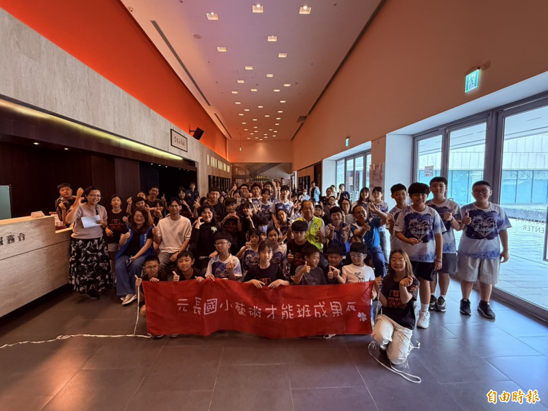 雲林歷史最悠久美術班 元長國小78學童展出所學 雲林歷史最悠久美術班 元長國小78學童展出所學