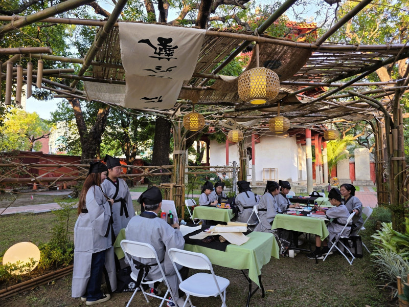 孔廟360週年遇上藝術雙年展 文昌小學堂竹構學堂古蹟裡登場 孔廟360週年遇上藝術雙年展 文昌小學堂竹構學堂古蹟裡登場