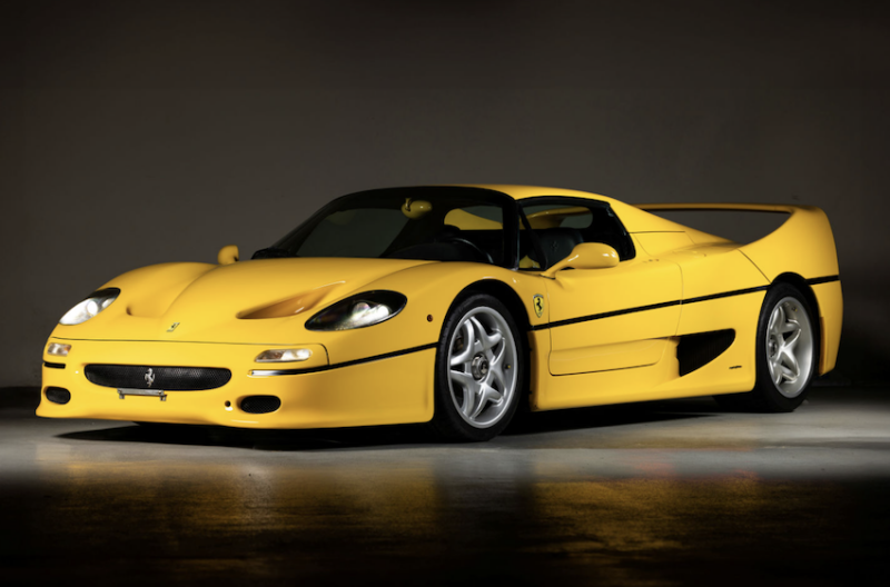 Ferrari Giallo Modena F50