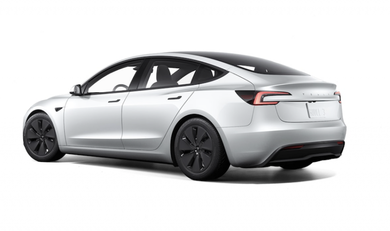 Tesla Model 3 煥新版