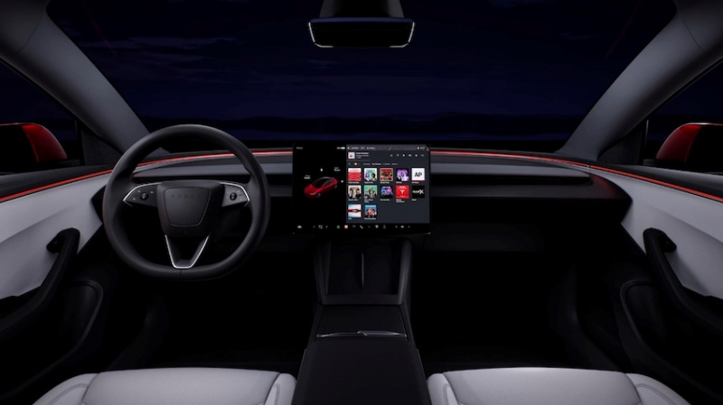 Tesla Model 3 煥新版