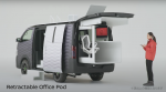 NV350 CARAVAN OFFICE POD CONCEPT
