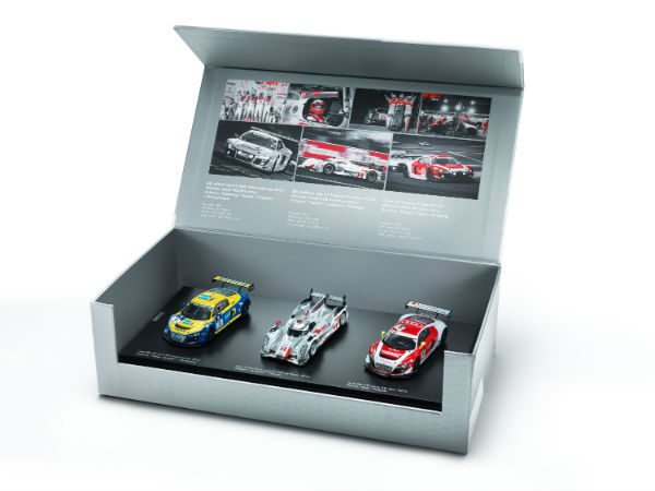 奧迪推出「 Audi R8 LMS 利曼賽車冠軍廠隊」精品