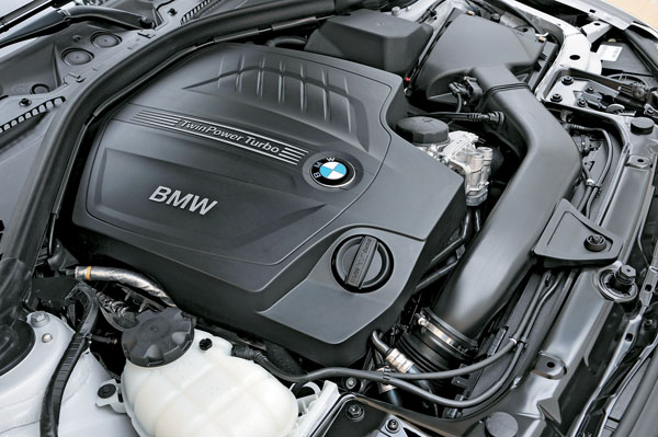這具3.0升直6 TwinPower Turbo引擎採用結合雙渦流歧管的單一渦輪增壓器，搭配HPI高精準缸內直噴與VALVETRONIC可變汽門揚程技術，可輸出306匹最大馬力與40.8公斤米峰值扭力。