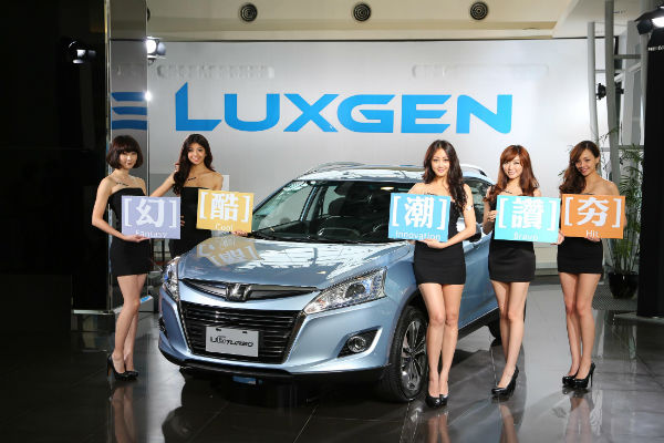 LUXGEN Girls 全新封號加持  搭配新世代 U6 TURBO 靚亮登場
