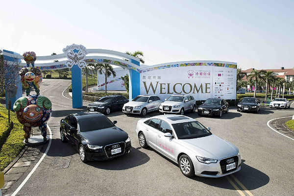 Audi 榮膺 2013 裙擺搖搖世界女子高球名人賽指定用車