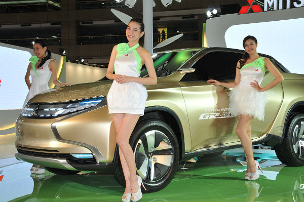 2014 台北車展 MITSUBISHI 中華汽車雙展區盛大展出