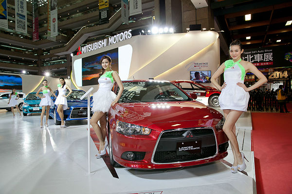 2014 台北車展 MITSUBISHI 中華汽車雙展區盛大展出
