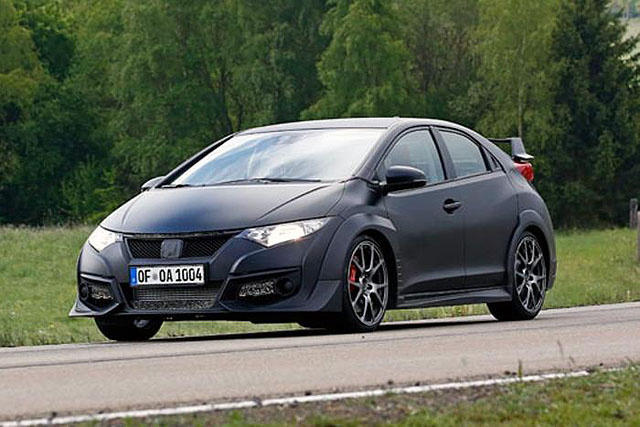 鋼砲戰爭白熱化 Civic Type-R 歐洲測試捕獲
