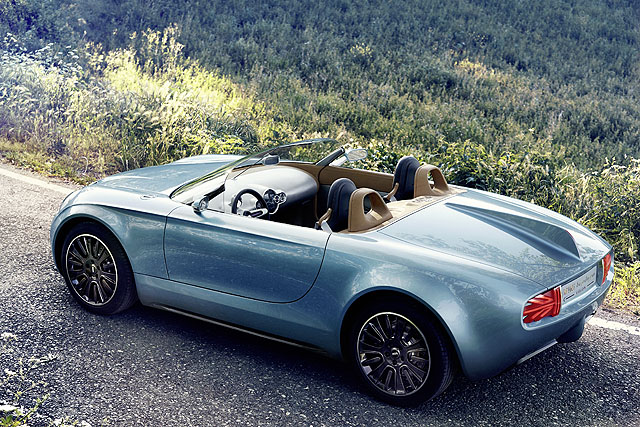 雙座上空 MINI Superleggera Vision 概念車亮相