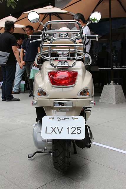 限量 50 台 Vespa LXV125 原裝上市