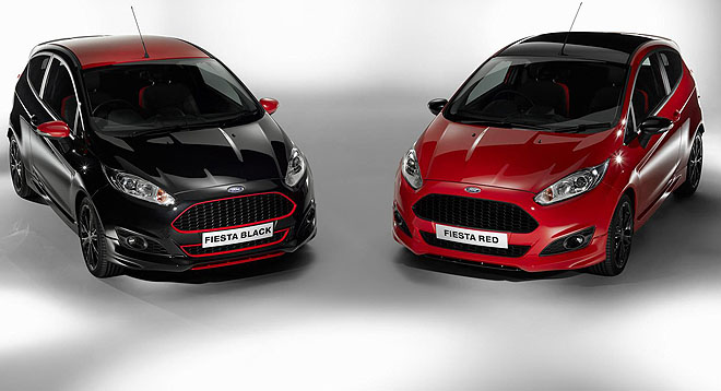 Ford在海外推出了高輸出版本的Fiesta Red & Black Edition，140匹馬力比起一般版本大上了15匹。