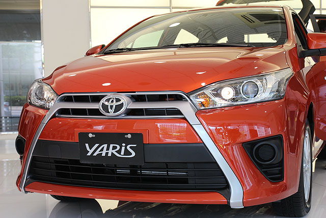 全新改款的YARIS，也導入了近年TOYOTA強打的Keen Look設計語彙。