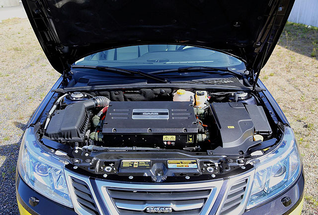 SAAB 9-3 EV擁有140匹馬力，並可以最高速120公里／時行駛200公里的距離。