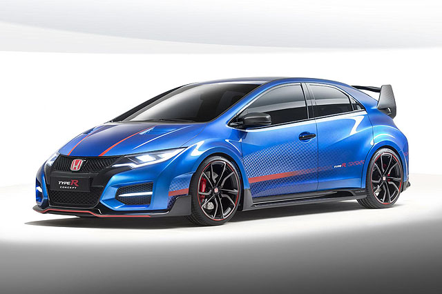Honda日前公布了Civic Type-R概念車「二代」的廠照，與「上一代」的外觀及空力部分並無任何差異，僅在車側多了Type-R式樣彩繪。