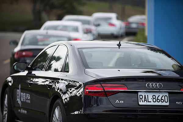 2014 富邦 LPGA 台灣錦標賽 Audi 提供專屬禮賓車隊