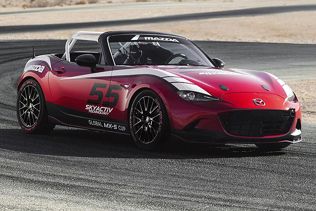 全新推出的MX-5，Mazda也為其推出統一規格賽版本，並會推行全球性的國際賽事。