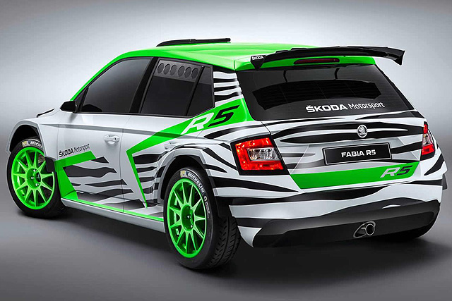 捷克拉力鋼砲 Škoda Fabia R5 將於 Essen 車展上亮相
