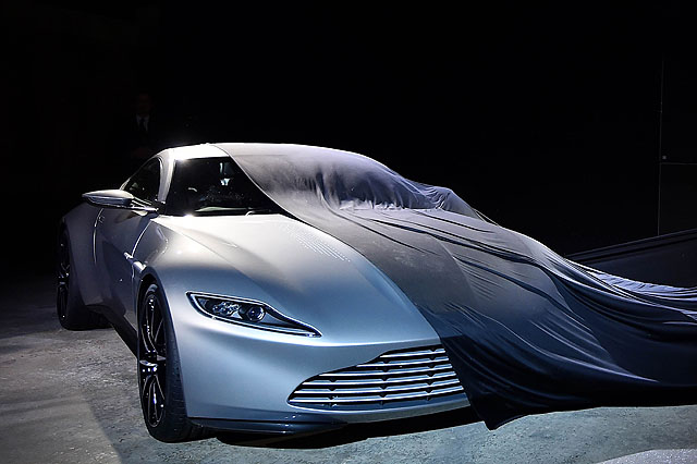Aston Martin再次和007攜手合作，打造龐德的專屬座車DB10。（圖片來源／法新社）