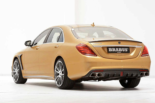 土豪外觀狂放動力！Brabus 再推土豪金 S63 AMG