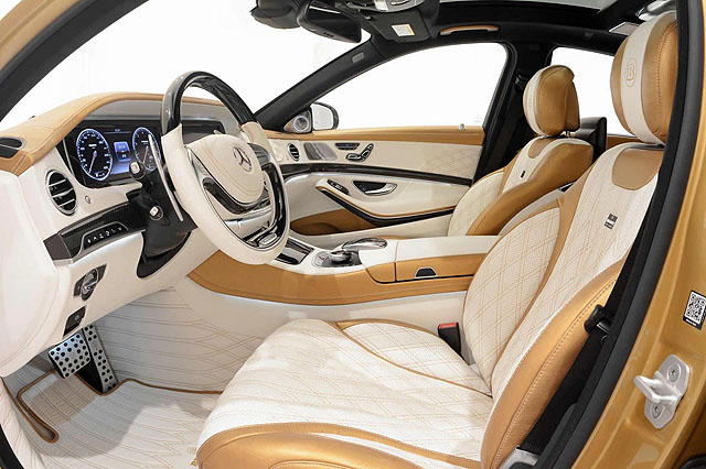 土豪外觀狂放動力！Brabus 再推土豪金 S63 AMG