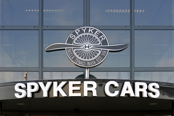 以手工超跑著稱的荷蘭汽車品牌Spyker，昨天正式宣告破產。（圖片來源／彭博社）