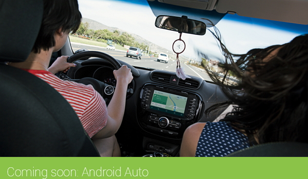 目前 Google 與已經發表 Andriod Auto，但仍需搭配手機使用。（圖片來源：Android官網）