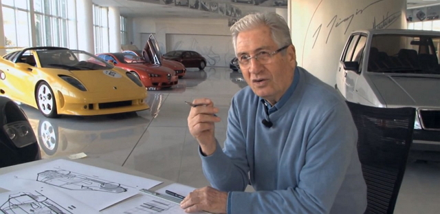 二十世紀偉大的汽車及工業設計師Giorgetto Giugiaro，1968年創立全球最大的汽車設計工作室。（圖片來源／Giorgetto Giugiaro）