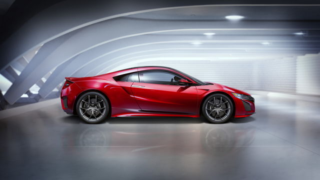 NSX 外觀線條簡潔有力。﹝圖片來源／Honda﹞