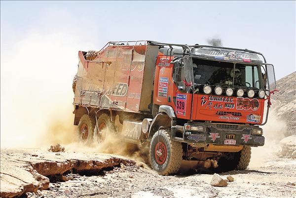 賓士Unimog U500「台灣媽祖號」曾經在2010年出賽。（圖：陳和皇提供）