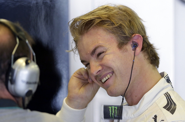 2014 F1亞軍梅塞德斯 Nico Rosberg （圖片來源／路透）