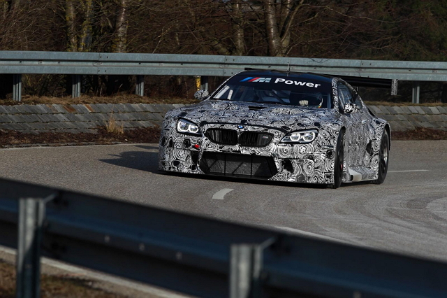 BMW專為GT賽打造的全新戰駒M6 GT3間諜照在德國Dingolfing產線的測試賽道中曝光。