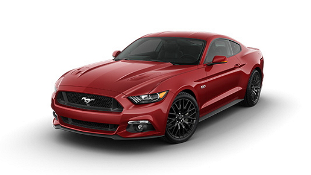 這輛全新Ford Mustang GT搭載5.0升Ti-VCT V8引擎，最大馬力可達435匹、以及約55公斤／米的峰值扭力。（圖片來源／Ford）