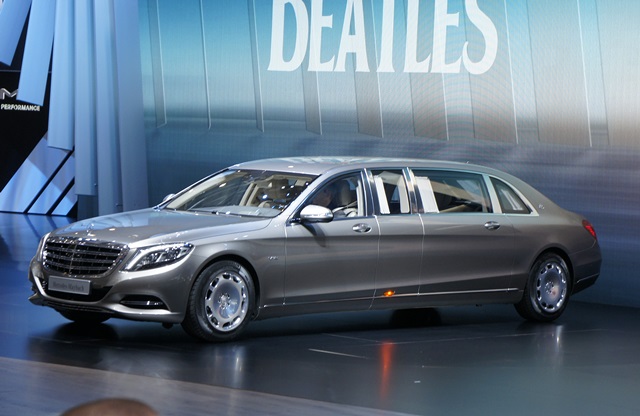 Mercedes-Benz將會以Maybach S600 Pullman作為長軸主推車款，但高達50萬歐元的售價(折合台幣約1710萬元)，實在是相當驚人啊！（記者／方維鐸攝）