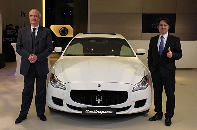 Maserati 台中旗艦展間開幕 Quattroporte GTS 新年式同場現身