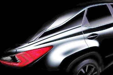 豪華跨界 Lexus RX 設計圖曝光!紐約車展亮相 豪華跨界 Lexus RX 設計圖曝光!紐約車展亮相