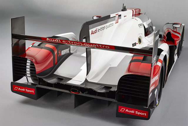 Audi預備了2款車體設計，使其能夠在2015年賽季中因應不同賽道的駕馭特性來選擇適合的車身結構。