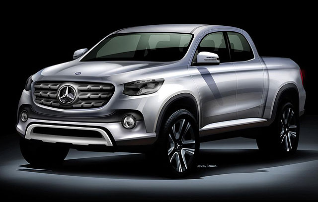 豪華皮卡首發！Mercedes-Benz 將推出 Pick-up 車款