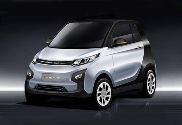 E01充滿了不少車廠影子，前保桿與BMW i3極為相似，頭燈組看起來就像是Land Rover旗下產品，從車側看去完全就像是輛Smart Fortwo。（圖片來源／autohome）