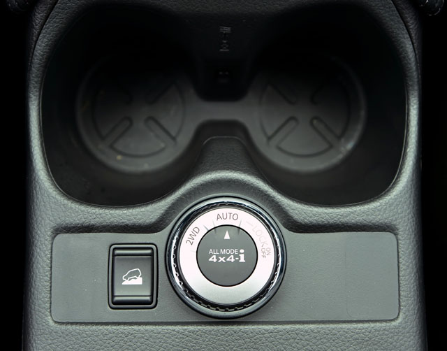 智慧循跡4輪驅動系統（具4WD LOCK模式）。