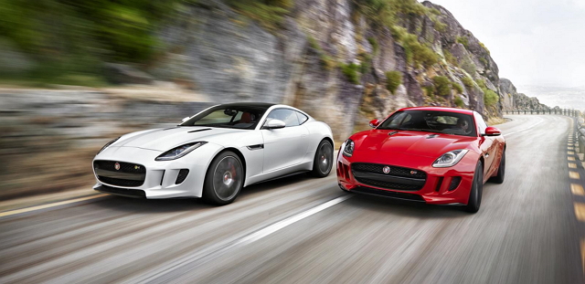 F-Type SVR的性能不容小覷，其0-100公里／小時的加速時間將會在3.8秒以內。圖為2014 Jaguar F-Type Coupe