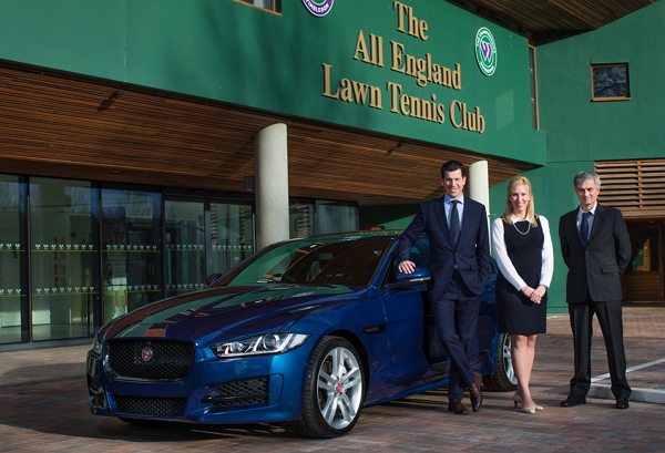 JAGUAR 為 2015 溫布頓網球錦標賽指定用車