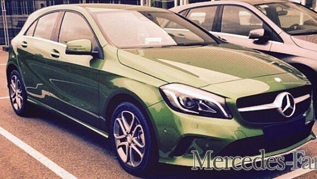 Mercedes-fans網站上曝光了一張小改款Mercedes-Benz A-Class的清晰無偽裝照，整體改變幅度不大。（圖片來源／Mercedes-fan.de）