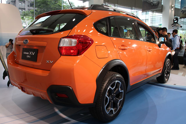 2015年式的Subaru XV在外觀上並無太大變動。