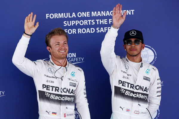 MERCEDES AMG PETRONAS 囊括西班牙站勝利