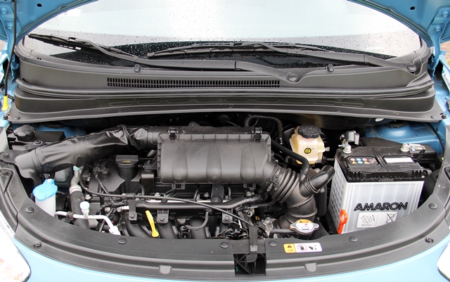 原廠改搭載全新Kappa 1.25升四缸自然進氣引擎，最大動力為85hp/6000rpm、12.3kgm/4000rpm。