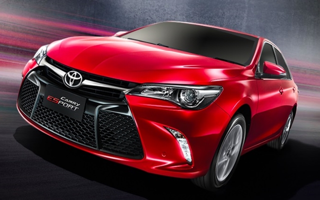 Toyota針對泰國市場推出了全新的Camry ESport車型，增添Camry的運動感受與年輕消費者的吸引力。