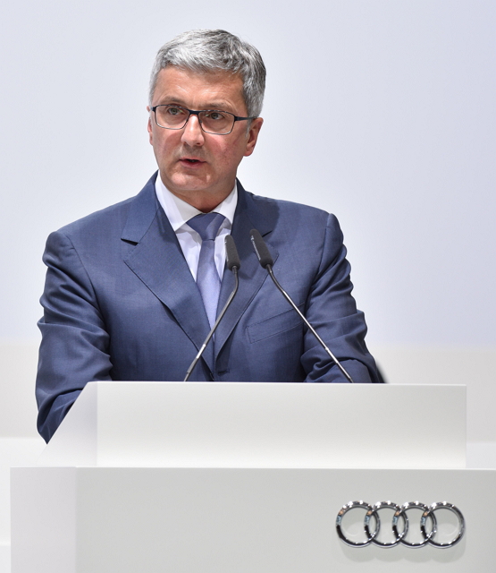 Audi執行長Rupert Stadler（圖片來源／法新社）