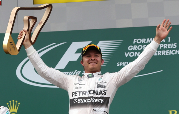 Mercedes-AMG PETRONAS 車隊拿下奧地利分站冠亞軍