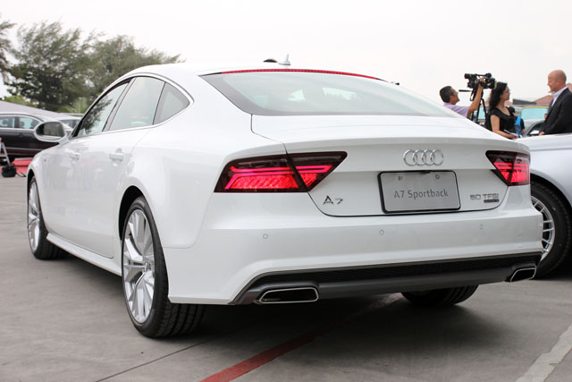 A7 Sportback獨特的斜背設計，不僅外觀亮眼，取物方便性也更佳。